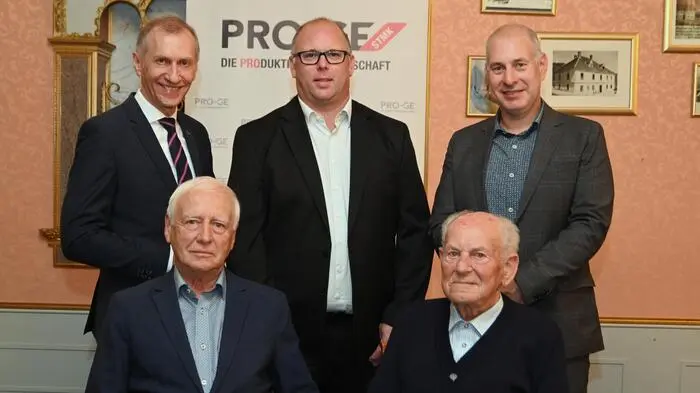 Langjährige Mitglieder der Gewerkschaft PRO-GE aus der Region Obersteiermark West wurden im Oktober in Maria Buch zu einer Jubilarfeier eingeladen.