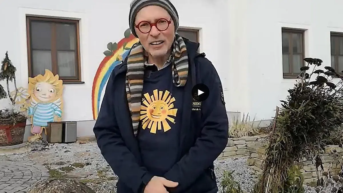 Sonnentor-Gründer Johannes Gutmann beim Future Talk der Kleinen Zeitung