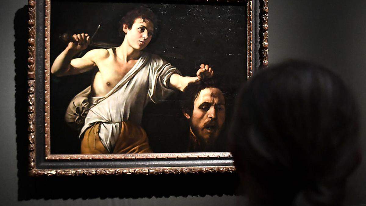 &quot;David mit dem Haupt Goliaths' von Michelangelo Merisi da Caravaggio