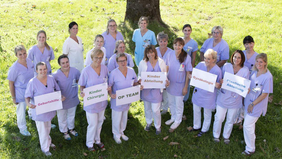 Das Team von ´ELKI´ am Klinikum Klagenfurt kümmert sich um Jung und Alt
