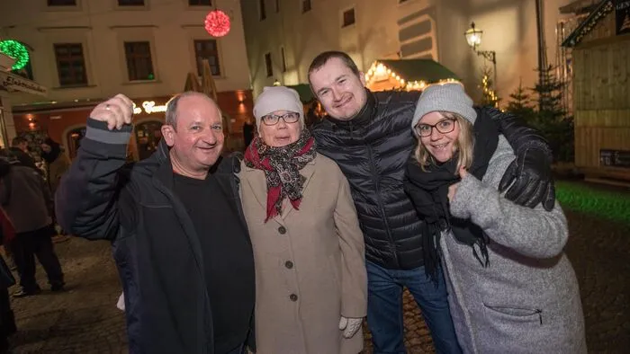 Selbst Finnen feierten in Graz - hier am Franziskanerplatz