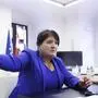 „Wir sind zwei Parteien, bei manchen Dingen sind wir nicht einer Meinung“, sagt ÖVP-Chefin Manuela Khom über die Koalition mit den Landesblauen