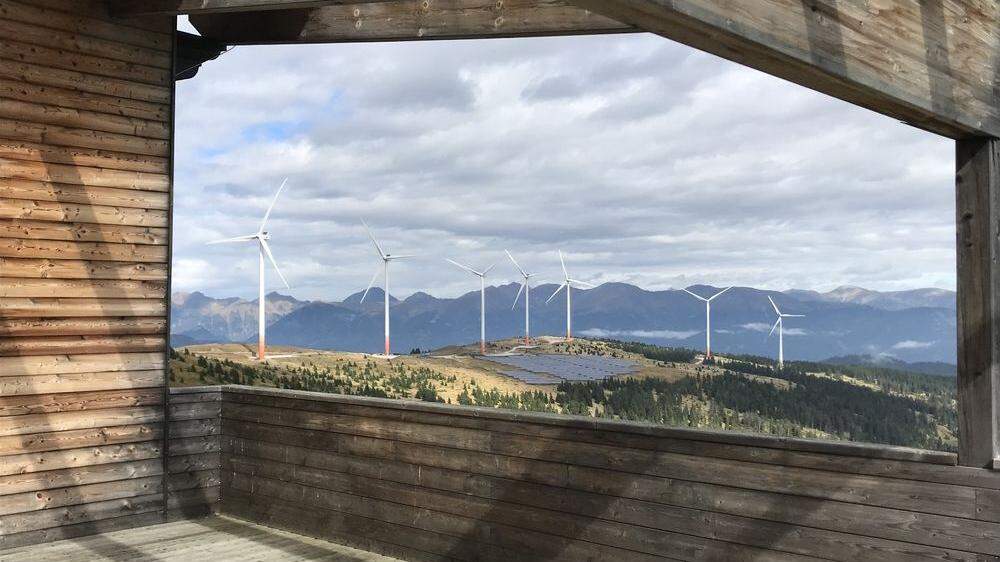 Wenige Hundert Meter vom Tauernwindpark (Bild) sollen Richtung Süden neue Windräder entstehen