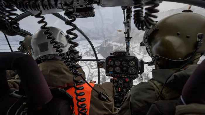 Wegen des anhaltend schlechten Wetters in der Obersteiermark mussten Bundesheer und Polizei ihre Erkundungs- bzw. Versorgungsflüge mit Hubschraubern am Sonntagnachmittag einstellen.