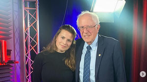 Der US-Politiker Bernie Sanders zu Gast im Klima-Podcast von Luisa Neubauer  | Um über die Klimapolitik zu sprechen, kam Bernie Sanders in den 1,5 Grad Podcast von Luisa Neubauer. 