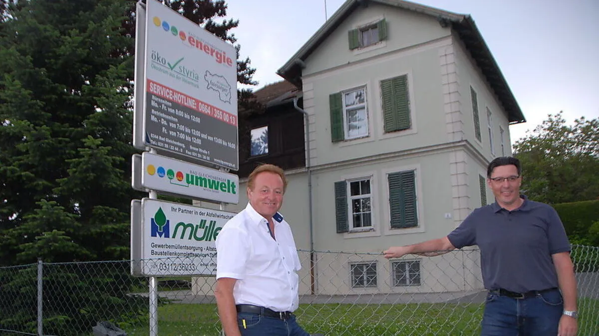 Vizebürgermeister Franz Schleich und Werner Jogl nehmen einmal mehr die Energie GmbH ins Visier