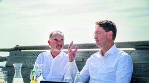 Ola Källenius und Bernd Pischetsrieder am Grazer Hausberg Schöckl: „Wir gehen mit dem Mercedes G nicht aus Graz weg, Punkt.“