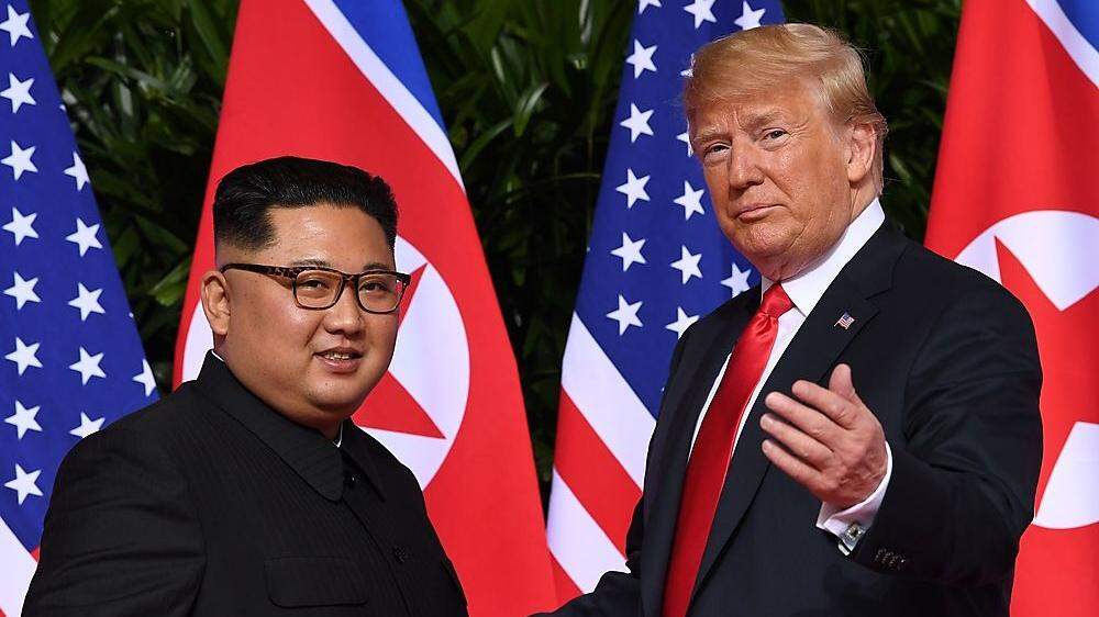 Kim und Trump