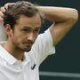 Der Russe Daniil Medwedew ist heuer in Wimbledon zum Zuschauen verdammt