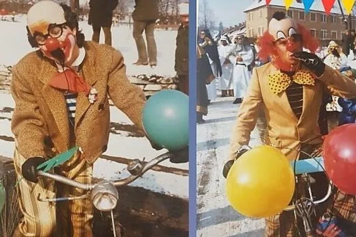 Fasching in Trofaiach im Jahr 1982.