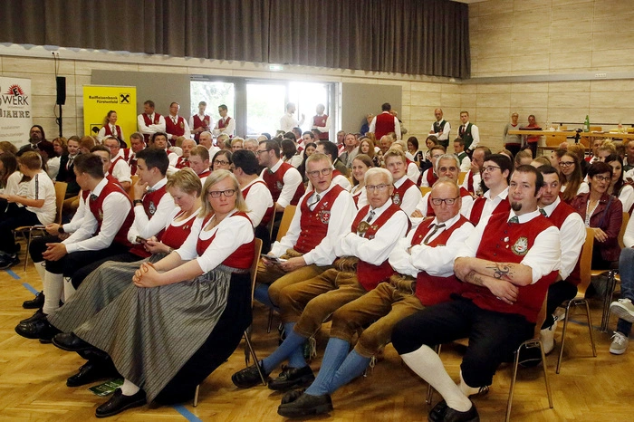 bei der "Blasmusik-Gala" im Kulturzentrum Bad Blumau...