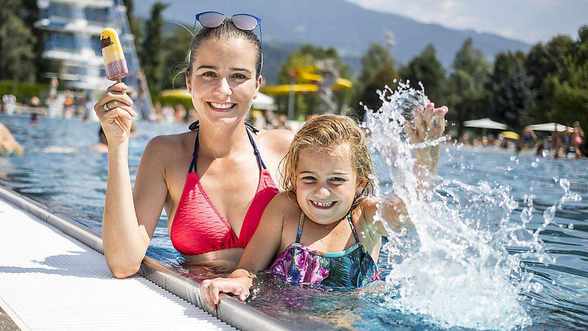 In einigen Freibädern im Lavanttal kommen Wasserratten noch auf ihre Kosten