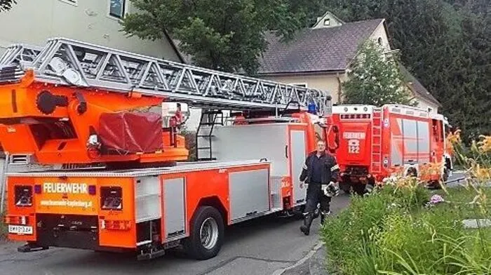 Die Feuerwehren rückten mit fünf Fahrzeugen aus