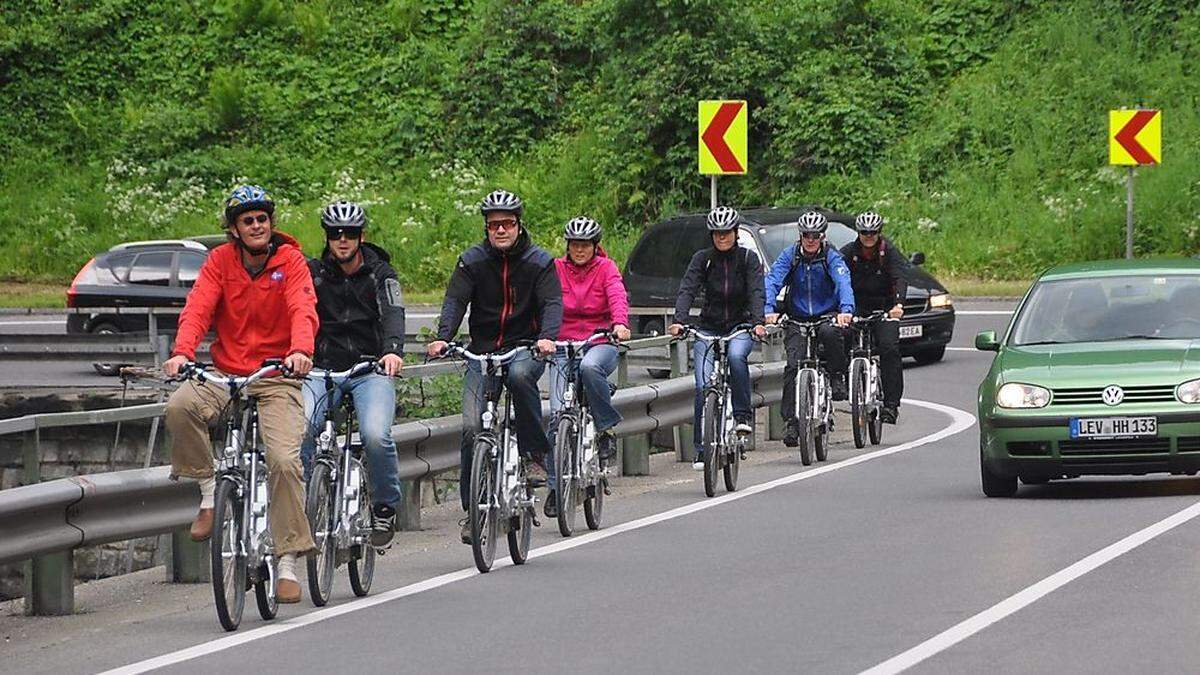 Ein Dauerbrenner seit vielen Jahren ist der Bau eines Radweges durch die Lieserschlucht