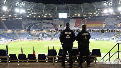 Die geräumte HDI-Arena in Hannover