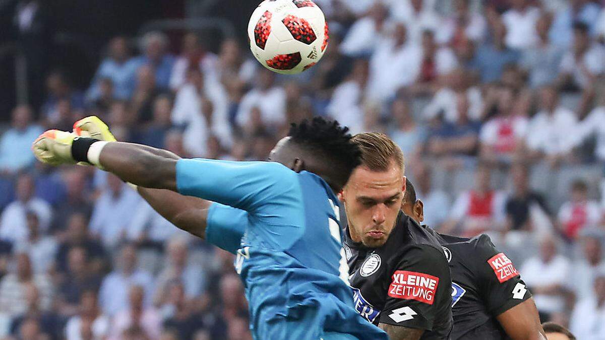 SOCCER - UEFA CL quali, Ajax vs Sturm