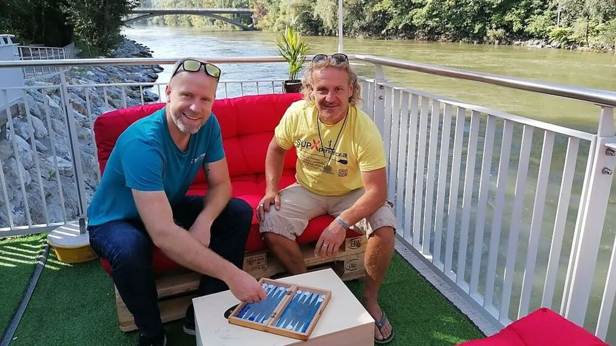 Mur-Balokonien für Jakob Batek (links) und Manfred Nestelbacher