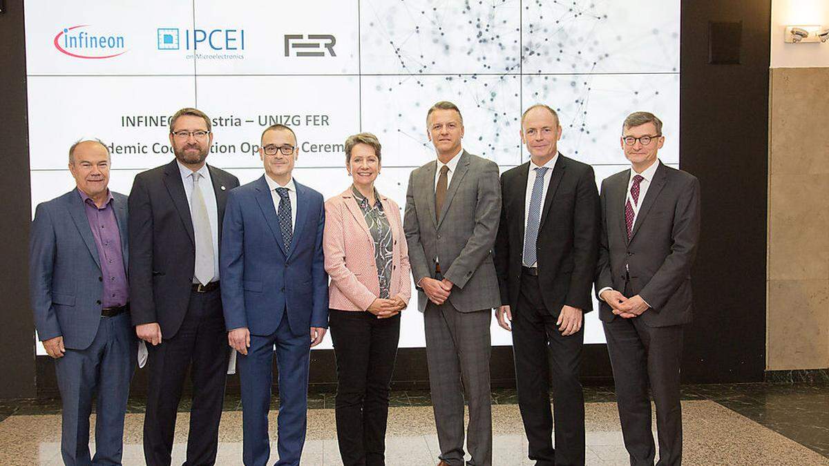 Kooperation von Infineon mit der Universität Zagreb