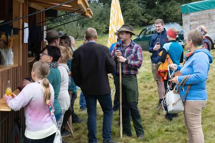 Der Festakt bei der Mönichwalder Schwaig war stimmungsvoll und gut besucht.
