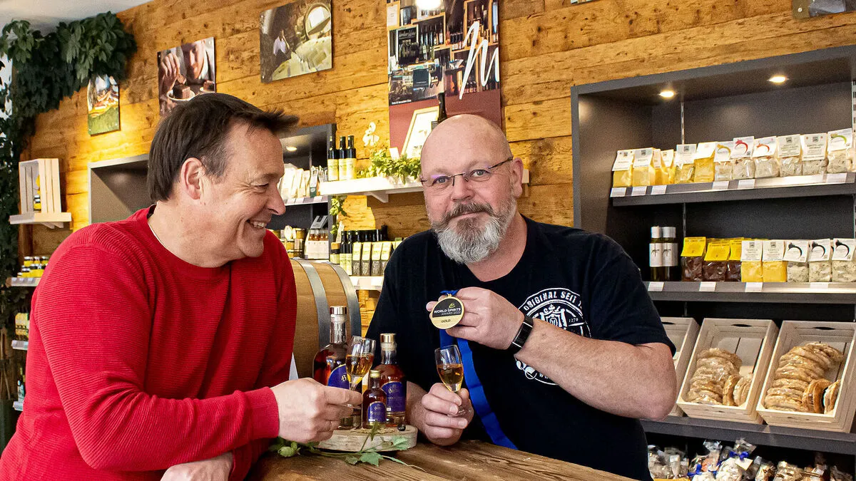 Von links: Raimund Linzer und Michael Orasch