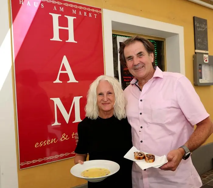 Altstadtzauber Suppe Haus am Markt Gerda und Markus Hudelist
