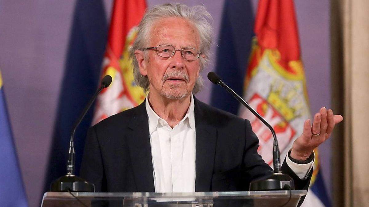 Peter Handke findet sich auf Platz 2