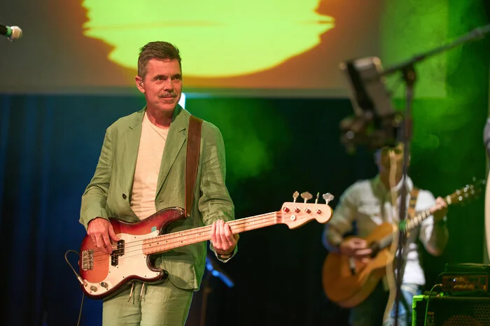 Bassist Norbert Haimburger.