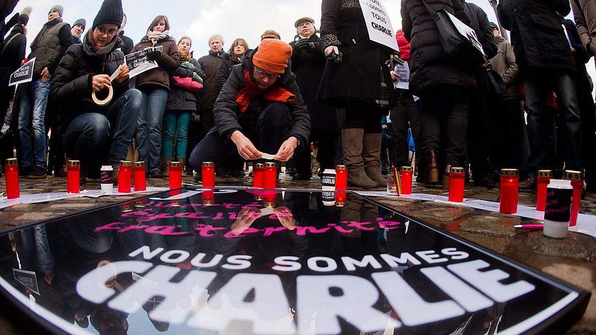 Anschlag auf die Meinungsfreiheit: Gedenken an das Charlie-Hebdo-Attentat