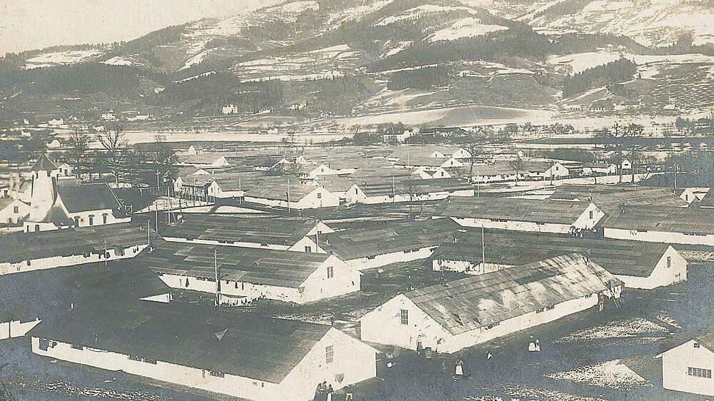 Das Lager, das von 1914 bis 1917 bestand
