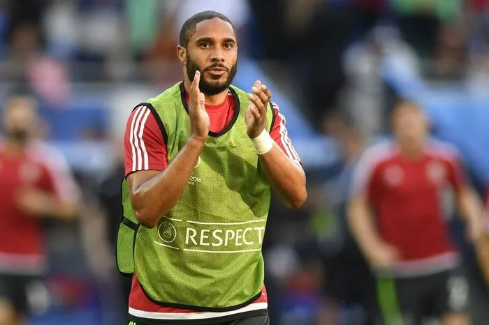 Den Walisern (hier Kapitän Ashley Williams) war die Anspannung anzumerken