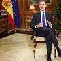 König in Bedrängnis: Spaniens König Felipe VI. bei seiner traditionellen Weihnachtsansprache