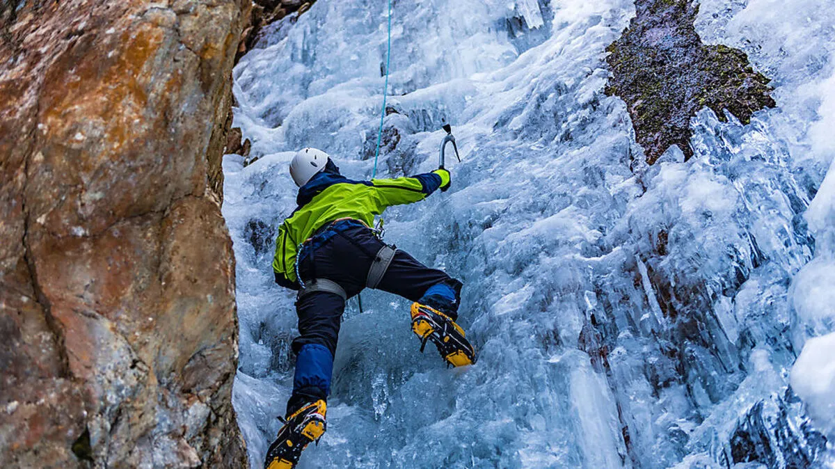 Eisklettern - Sujetbild