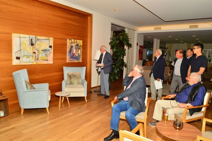 Die Ausstellung kann in der Lobby des Naturparkhotels besichtigt werden.