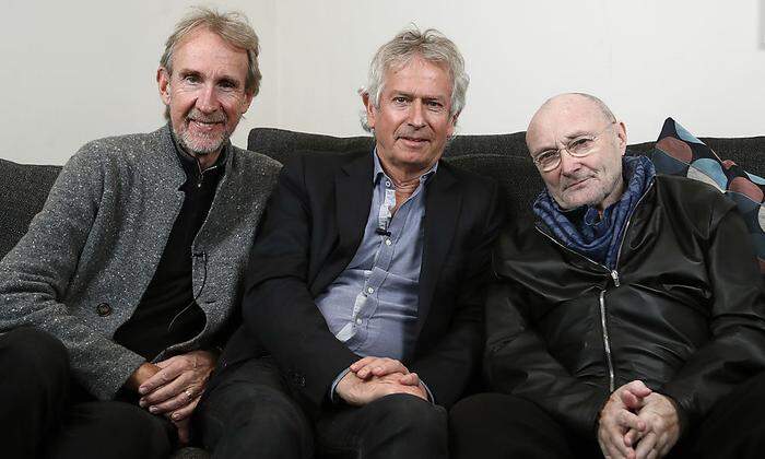 Genesis 2020: Mike Rutherford, Tony Banks, und Phil Collins.
