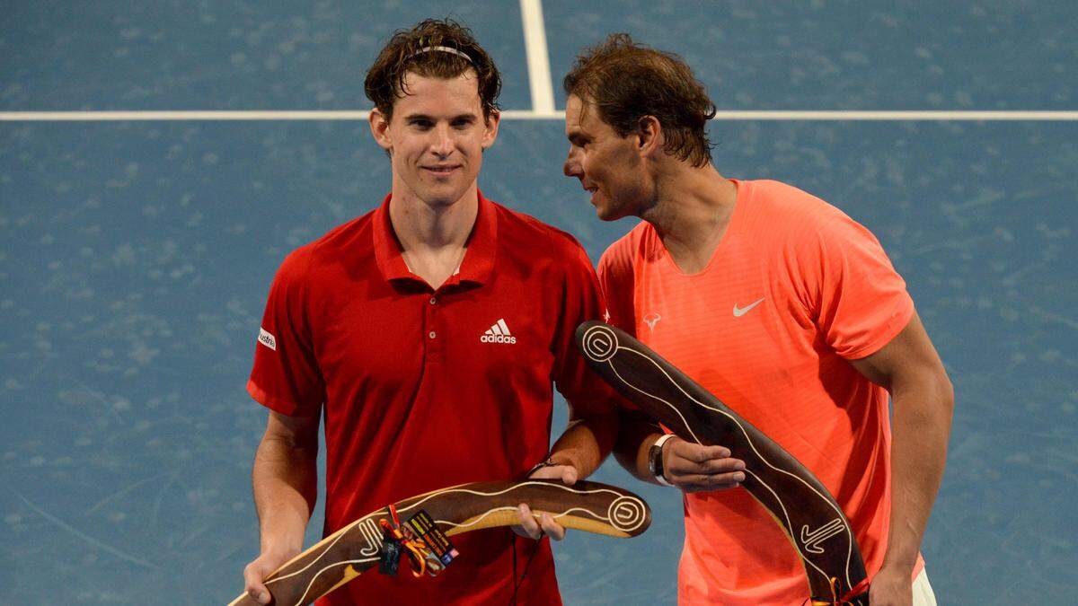 Dominic Thiem und Rafael Nadal lieferten sich einige hochklassiege Duelle