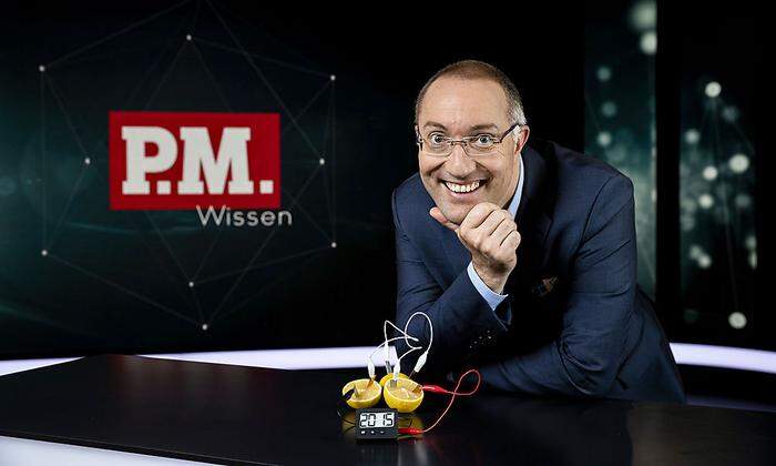 Gernot Grömer moderiert das Infomagazin "P.M. Wissen" auf Servus TV. 
