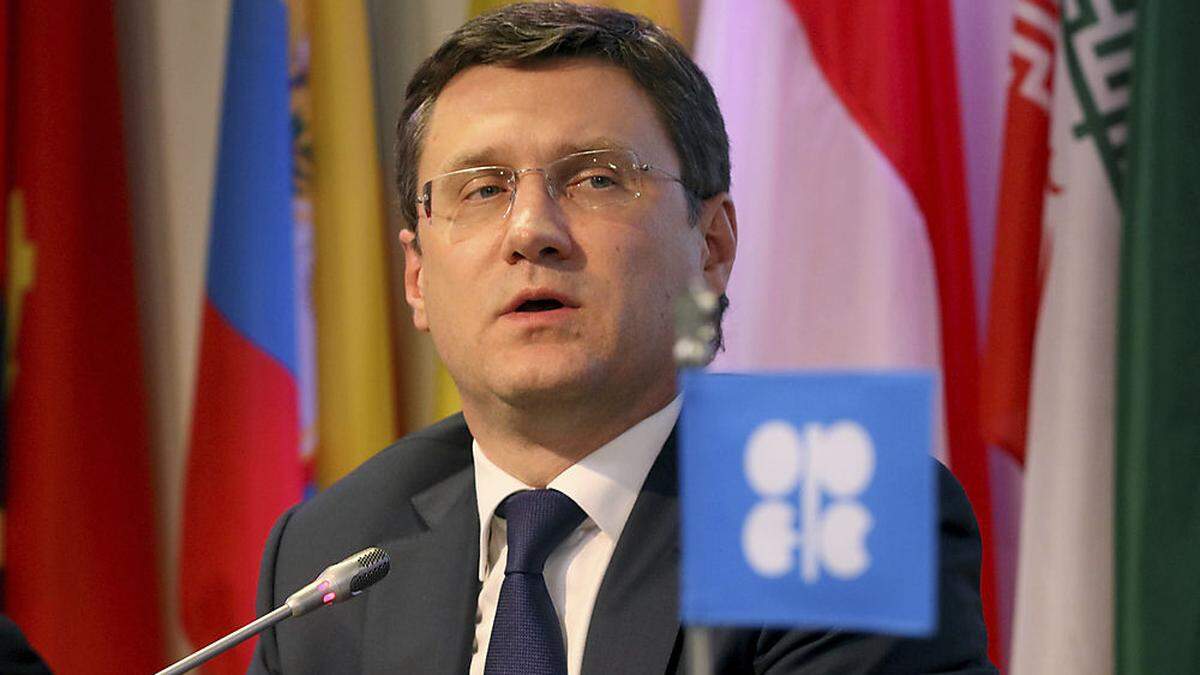 Alexander Novak, Russlands Energieminister