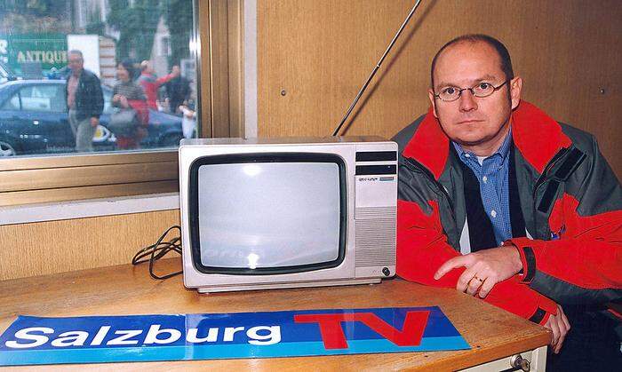 TV-Pionier Ferdinand Wegscheider vor etwa 15 Jahren 