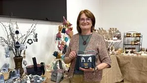 Das traditionelle Kunsthandwerk zu Ostern in Nestelbach.