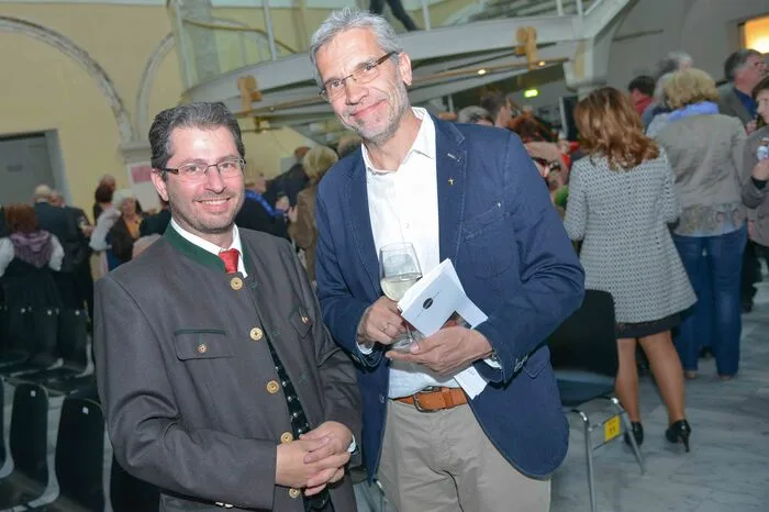 Oliver Prieschl, evangelischer Pfarrer in Spittal, und Martin Müller, Leiter der evangelischen Akademie Kärnten.