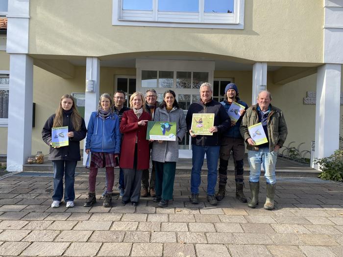 Leonore Gewessler und Sandra Krautwaschl waren zu Besuch beim Blaurackenverein „Lebende Erde im Vulkanland (L.E.i.V.)“ in Stainz bei Straden