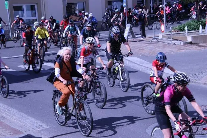 Silke Valeskini von der Stadtgemeinde Köflach und ihr Team hatten bei der Anmeldung alle Hände voll zu tun.