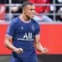 REIMS,FRANCE,29.AUG.21 - SOCCER - Ligue 1, Stade Reims vs Paris Saint-Germain.  Image shows the rejoicing of Kylian Mbappe (PSG).
Photo: GEPA pictures/ Panoramic/ FEP/ Philippe Lecoeur - ATTENTION - COPYRIGHT FOR AUSTRIAN CLIENTS ONLY