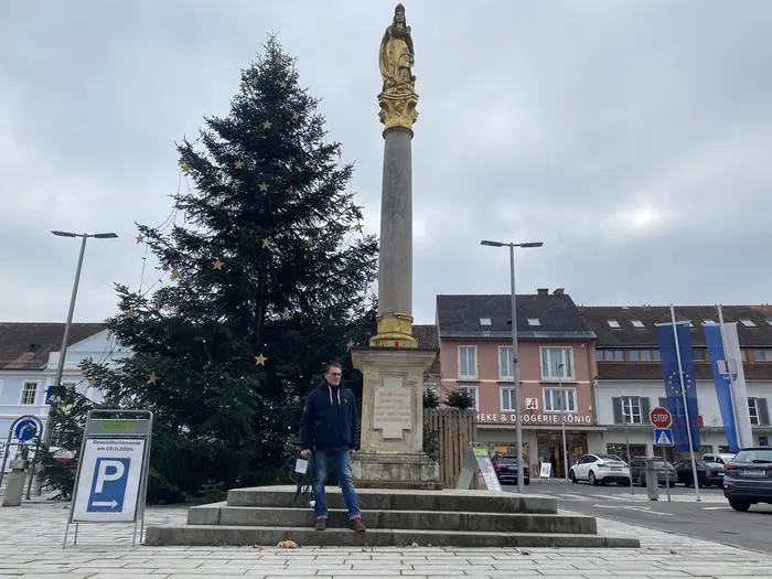 Anton Schnurrer zeigt sich auch persönlich getroffen, vom Abbau der Kunstinstallation, an der er mitgewirkt hat