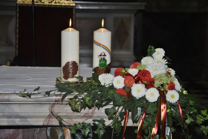 Ein herzliches Willkommen bereitete man auch Guardian Bruder Josef Kasperski vom Kapuzinerkloster und Pfarrer Robert Strohmeier vom Pfarrverband St. Veit am Vogau – Straß.