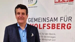 Der Obmann der Wirtschaftskammer Gerhard Oswald 