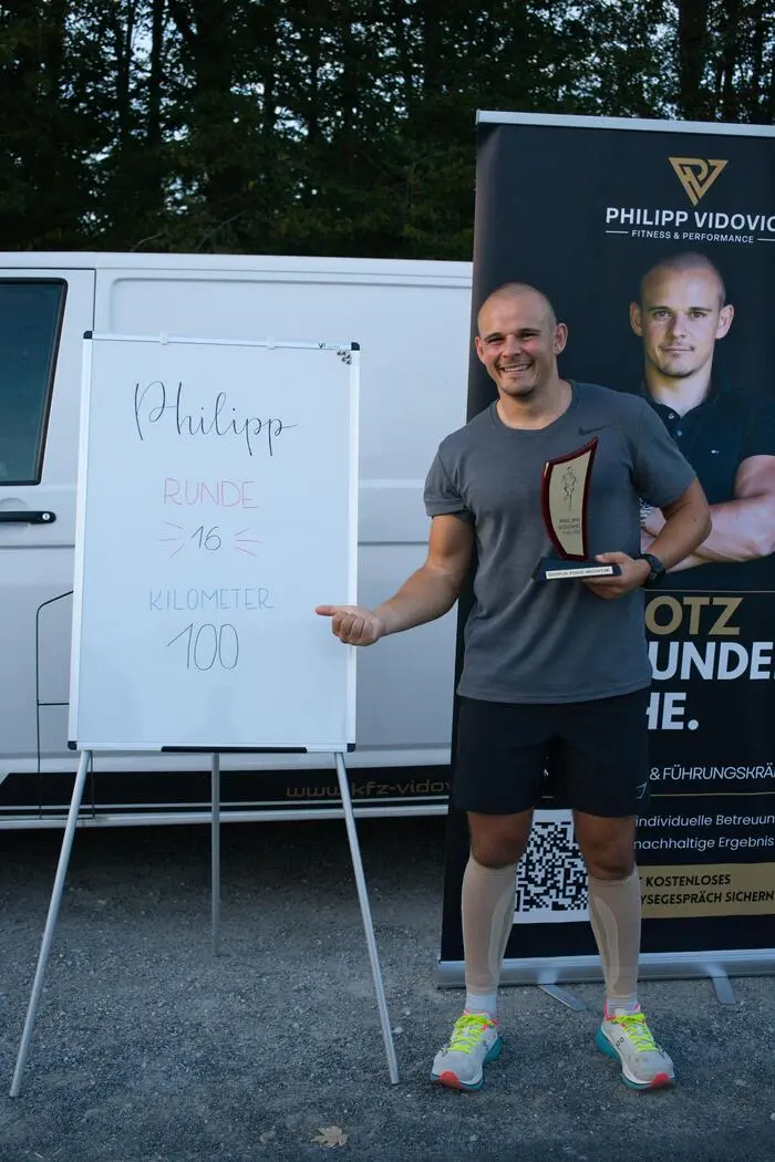Große Freude nach dem Zieleinlauf