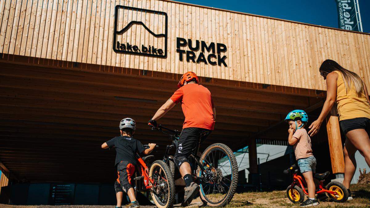 Im Mai eröffnet der größte Pumptrack Kärntens