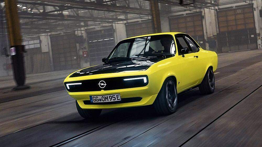 Die Studie des elektrischen Opel Manta