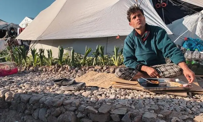 Der 'Garten' ist im ganzen Camp bekannt. 